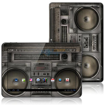 ideaSkin 三星 GALAXY Tab / P7500 / P7510 皮肤 老式收音机 外壳保护套贴膜 网购 BAGC272006