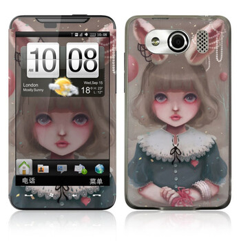 ideaSkin HTC T9199 / Z510D / 双擎 / 双擎S 朱丽叶-气球与珍珠 机身贴膜 保护膜皮肤 BDFA621738
