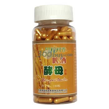 粉粉香 啤酒酵母粉胶囊 180克