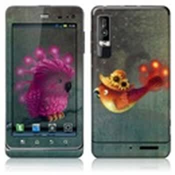 ideaSkin 摩托罗拉 ME863 /XT883/XT862/里程碑 3/DROID 3 凤凰鸟 外壳保护套皮贴膜 BADD042163