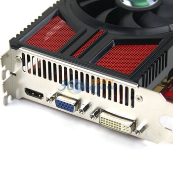 铭瑄(MAXSUN)GTS450巨无霸II 783MHz/3608MHz/1024M GDDR5/128bit PCIE显卡