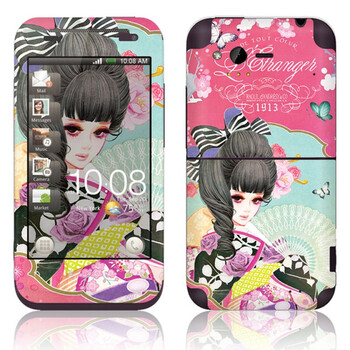 ideaSkin HTC G20/Rhyme/倾心/S510B 樱花季 机身贴膜 手机贴纸 保护套 皮肤 DAEC011869