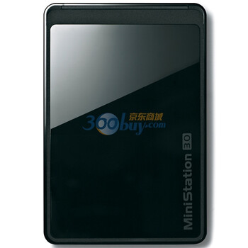 巴比禄（BUFFALO）2.5寸移动硬盘HD-PCT500U3/B（USB3.0）500G（玛瑙黑）