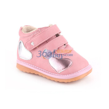 小蓝羊 叫叫鞋 秋冬新品 女童鞋 SQ-C10804 浅粉红 24