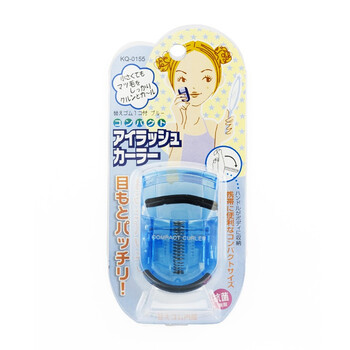 贝印 KAI 迷你型睫毛夹 蓝色 便携 KQ-0155