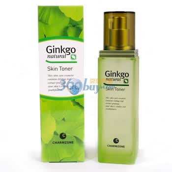 婵真银杏爽肤水130ml 保湿补水美白控油收缩毛孔