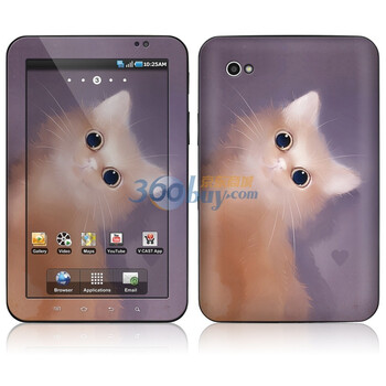 ideaSkin 三星 GALAXY Tab / P1000 / P1010 皮肤 撒娇 外壳保护套皮贴膜 DBGD032156