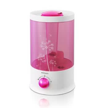 爱普爱家 JSQ-2108（红）加湿器 静音香薰+夜灯