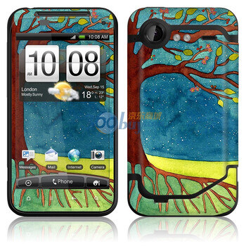 ideaSkin HTC Incredible S / G11 / 惊艳 / S710e 皮肤 花前树下 外壳保护套皮贴膜 ENDAVC572056