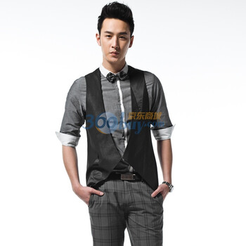 PEACEBIRD太平鸟马夹80411236001C1 黑色 XXXL