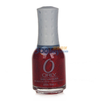 奥利ORLY甲油 40721 Star Spangled 闪光酒红色(18ML)