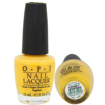 OPI Brights系列清新芒果黄 （漆光）NLB66 15ml
