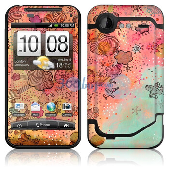 ideaSkin HTC Incredible S / G11 / 惊艳 / S710e 皮肤 火山 外壳保护套皮贴膜 DAVD052165
