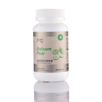 静佳Jcare 清火排毒养颜超浓缩苦瓜粉胶囊300mg*90粒