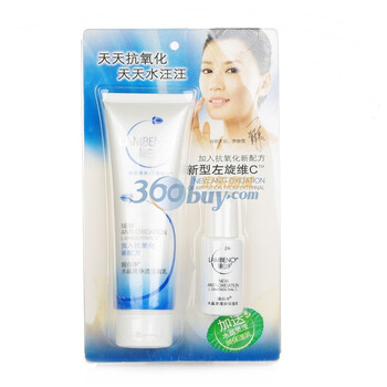 白大夫DOCTOR BAI 靓白净补水清盈超值装 洁面乳138g+保湿乳25g