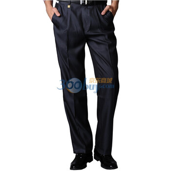POLO VILLAE保罗威特男士欧式时尚休闲直筒商务西裤 PFCMLALCF106 109 110 兰色 38