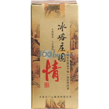 冰峪庄园大米原浆酒情酒42度500ml