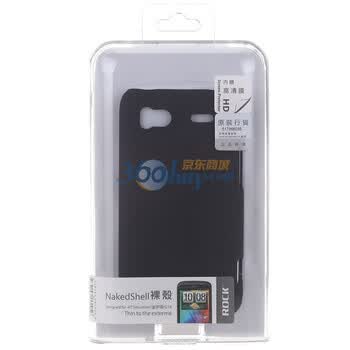 洛克（ROCK）HTC Sensation Sensation XE G14 Pyramid 裸壳（黑色）