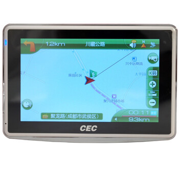 中国电子CEC M6导航仪（白色）5.0"高亮宽屏 内置4G