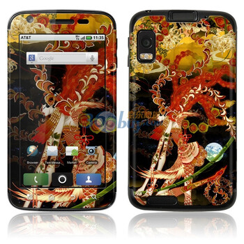 ideaSkin 摩托罗拉 Atrix 4G（ME860 / MB860）皮肤 凤凰涅槃 外壳保护套皮贴膜 ENDBAC732082