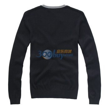 2012春装 新款 GLM男装黑白间色都市时尚风格合体版型针织开衫103021001 黑白色091 XXL