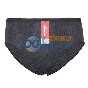 爱慕Wirefree中腰三角裤AM22911 深灰色 90