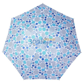 梅花 三折外翻铅笔伞-雨帘梦 深蓝色