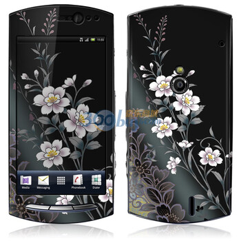 ideaSkin 索尼爱立信 MT15i / XPERIA Neo / Halon 奢华花束 外壳保护套皮贴膜 DBLA010285