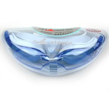 英发OK3800AF近视泳镜蓝色-1 500度 防水防雾近视镜
