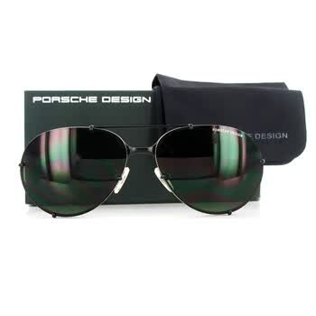 PORSCHE DESIGN 保时捷时尚中性款太阳镜 P0002 A (双镜片)