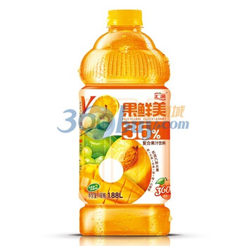 汇源芒果复合果汁1.88L*6瓶