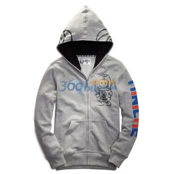 Giordano佐丹奴BSX 外套 男MINI CHE太空时尚连帽卫衣 04081700 深灰色 M