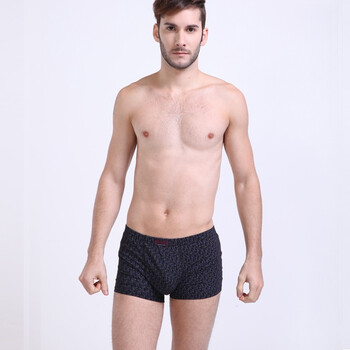 FIRS杉杉 男士印花平角裤内裤男（2条盒装）8519 XXXL