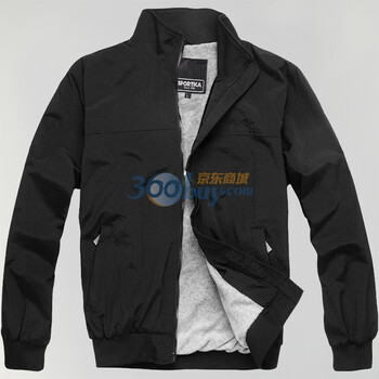 SPORTICA斯波帝卡春新款防水商务夹克外套10180657 58 59 黑色 XXL