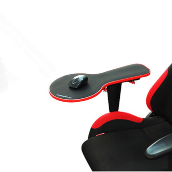 DXRACER 人体工学鼠标托架/扶手托支撑胳膊缓解肩部疲劳/缓解鼠标手AR02A红黑 红黑 0.005个方