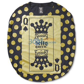 Giordano佐丹奴 T恤 女Hello Queen Big Tee 01391083 深灰色 M
