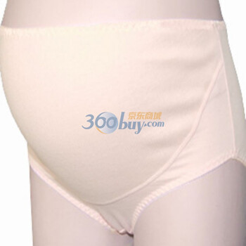 乐禧来孕装 可调节纯棉孕妇内裤（3只装） B11J0201卡其色XL