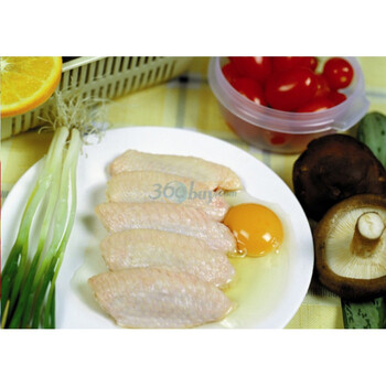 华都食品冰鲜翅中1000g