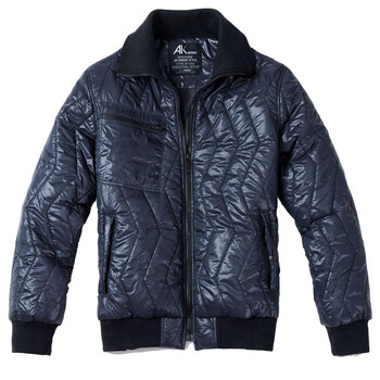 AK男装冬装新品 防水陆军作训保暖棉服C210005 深蓝色 XXL