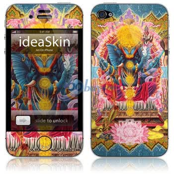 ideaSkin iPhone 4 象神犍尼萨 手机外壳保护套皮贴膜 CJKC722081