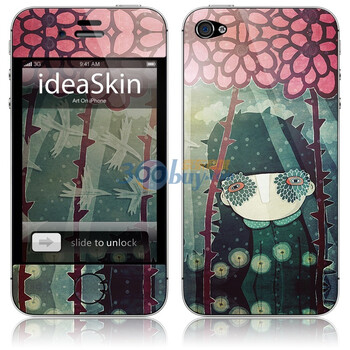 ideaSkin iPhone 4 菊花眼 手机外壳保护套皮贴膜 CJKC882112
