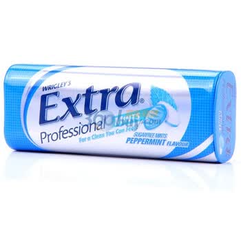 益达Professional无糖薄荷糖（清新薄荷味） 100g（5x20g/盒）