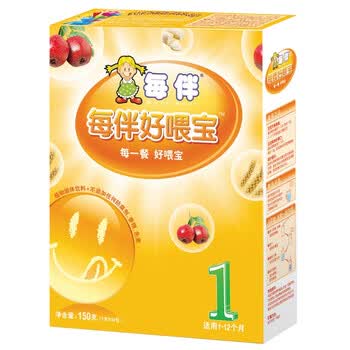 每伴优+婴儿好喂宝 适用1-12个月宝宝 1段盒装