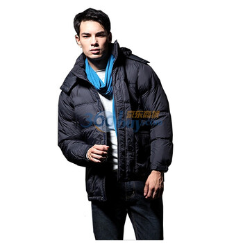 太阳谷 2011款羽绒服 男 商务休闲羽绒服外套 7212 藏青色 3XL(190/108)