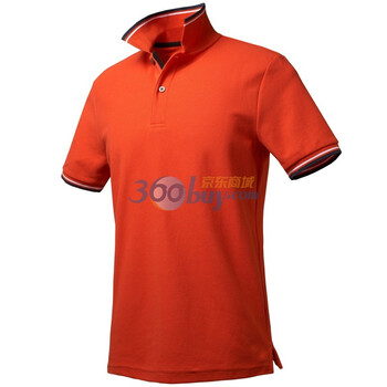 Giordano佐丹奴 Polo 男速干缤纷珠地修身Dry Polo 01011001 橙色 L