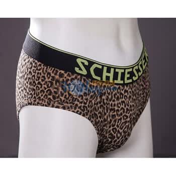 Schiesser舒雅 男士纯棉针织三角内裤(35-1536) 茶色 XL