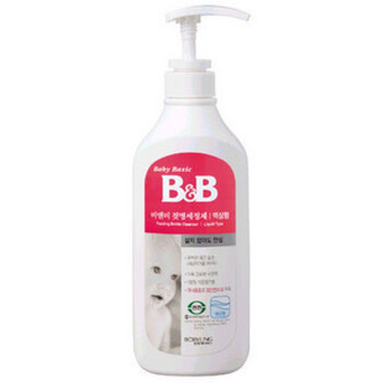 韩国保宁B&amp;B奶瓶清洁剂（液体型）清洗液600ML BY01-04