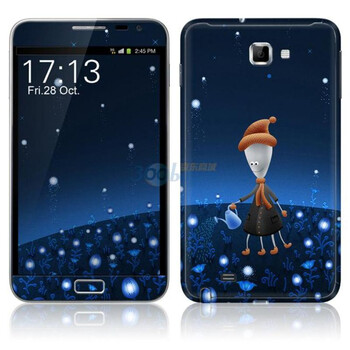 ideaSkin 三星 i9220(GALAXY Note) 皮肤 小男孩浇花 外壳保护套皮贴膜 BAHA750486