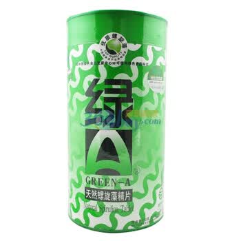 GREEN A 绿A天然螺旋藻精片150g(0.5g*12片*25袋)