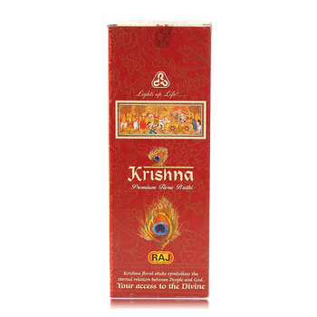 RAJ印度进口香薰香料 供奉礼佛 线香015d 奎师那 480g
